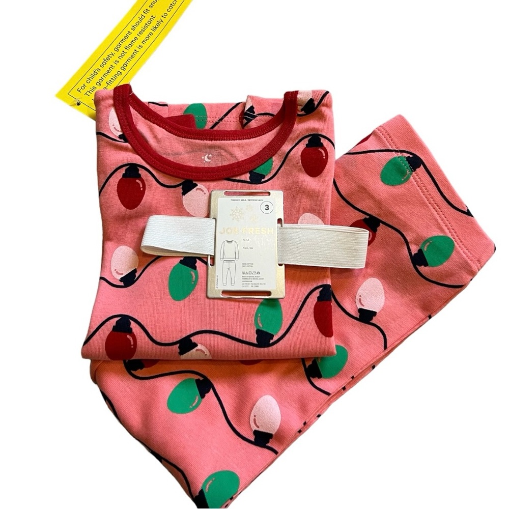 NWT Joe Fresh Holiday Pajamas Size 3